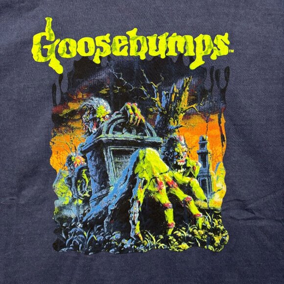 Goosebumps Attack of the Graveyard Ghouls Horror T-Shirt 2XL - Picture 2 of 4